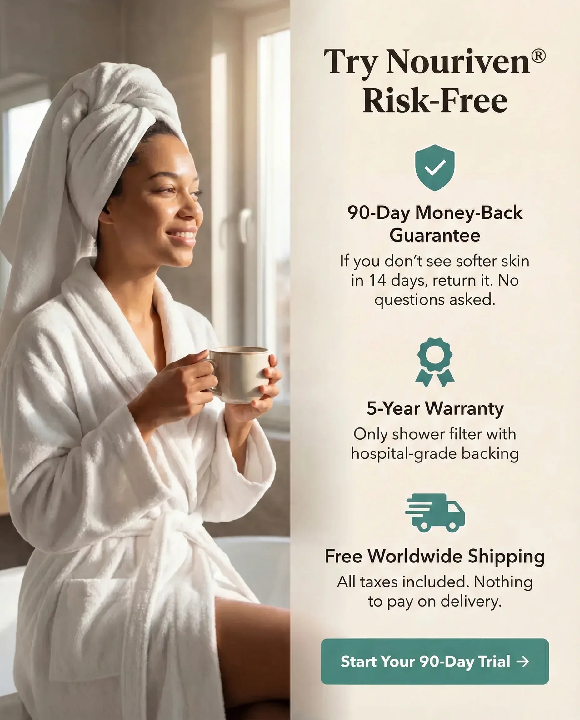 Nouriven® Shower Filter - Nouriven