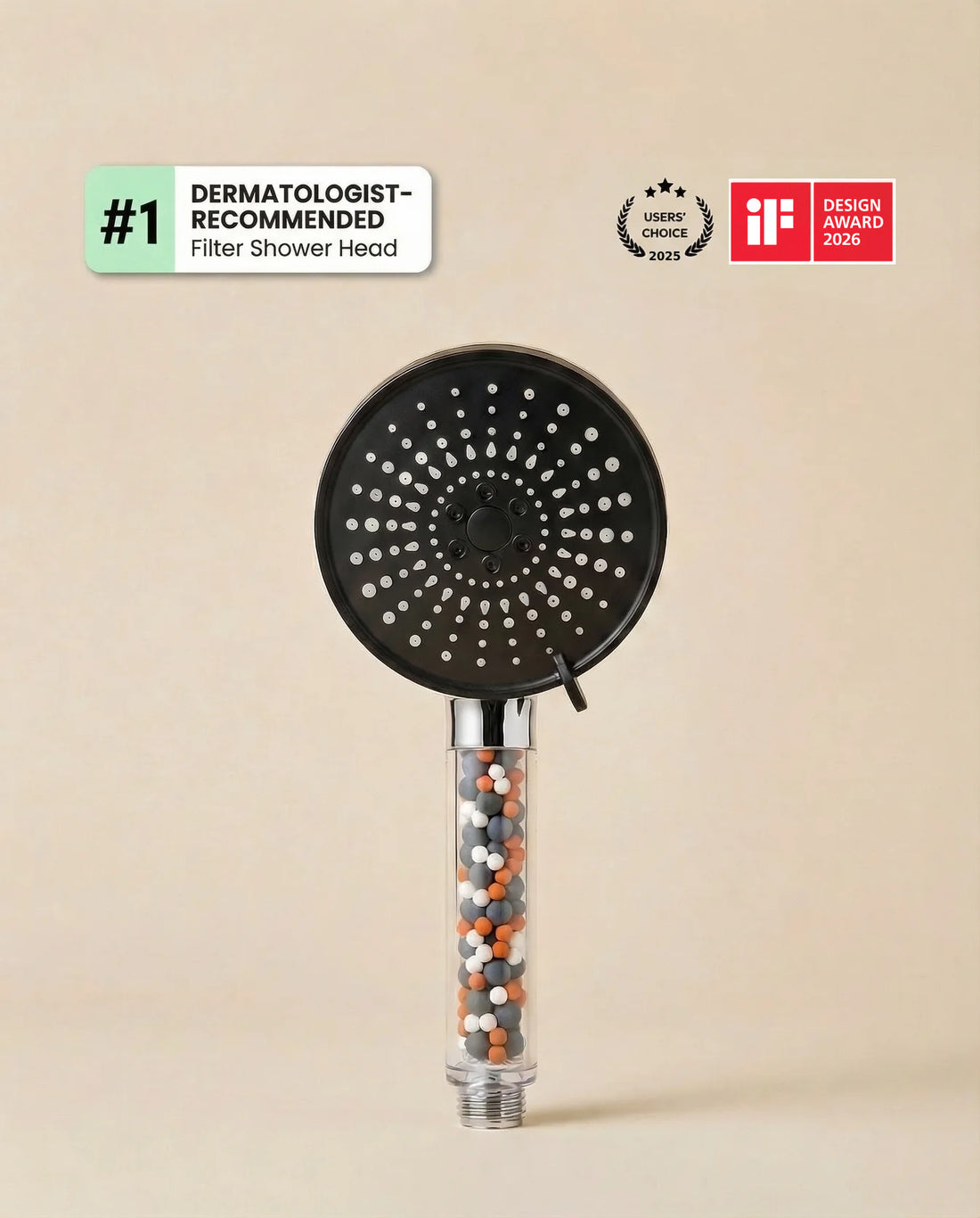 Nouriven® Filtered Shower Head